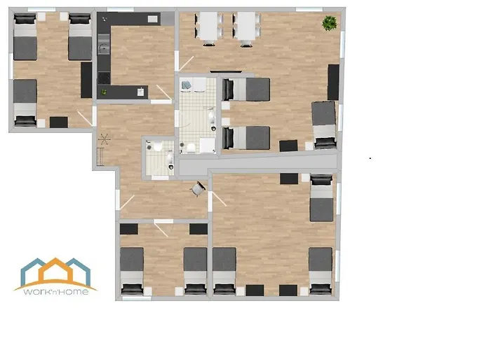 Apartman Sad181 - Zentrale Monteurwohnung Schwandorf in Bayern